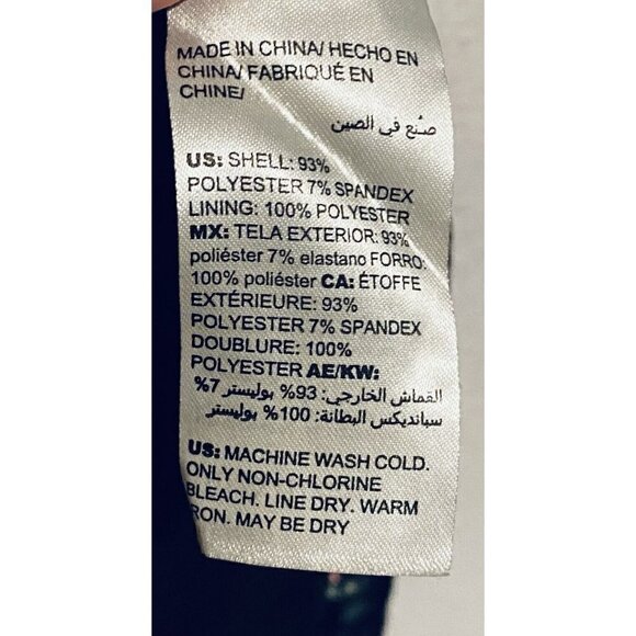 Chicos Dress Womens Medium Black Velvet Floral Puffy Bell Sleeve Shift Boho - Picture 6 of 6